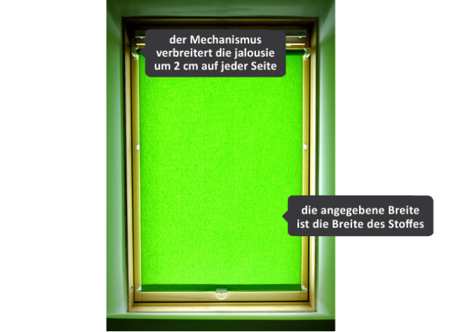 Dachfenster Rollos